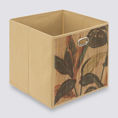 Panier 31x31cm, latte bambou Palawan