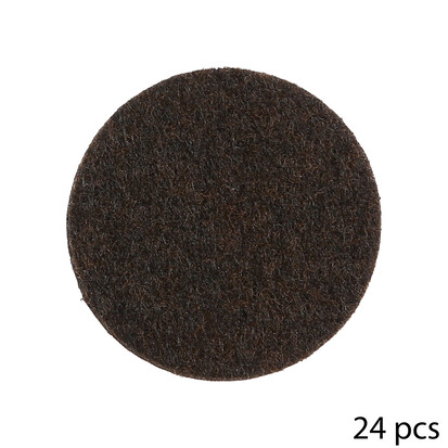 Lot de 120 patins de protection, marron 