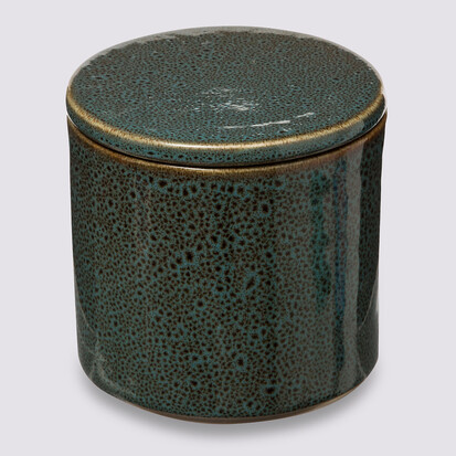 Pot à cotons, vert Green harmony