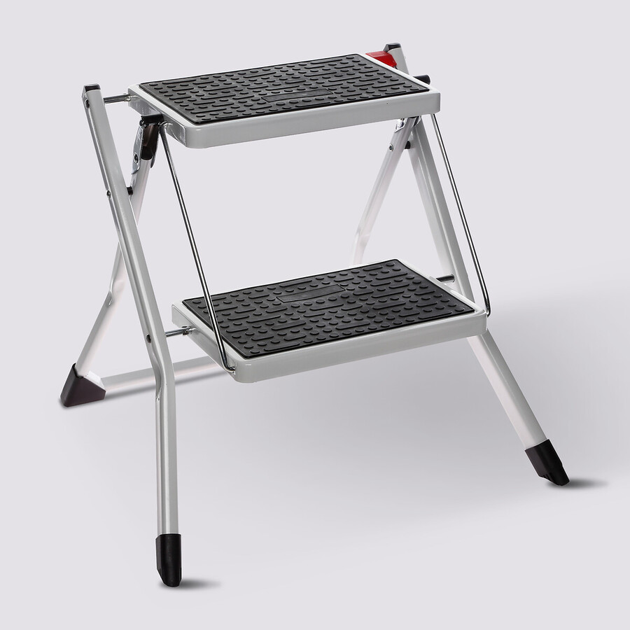 Marchepied métal 2 marches 