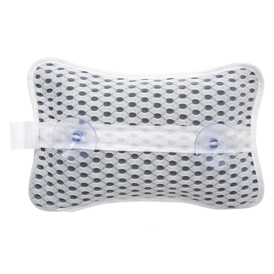 Oreiller de bain, fixation ventouse 