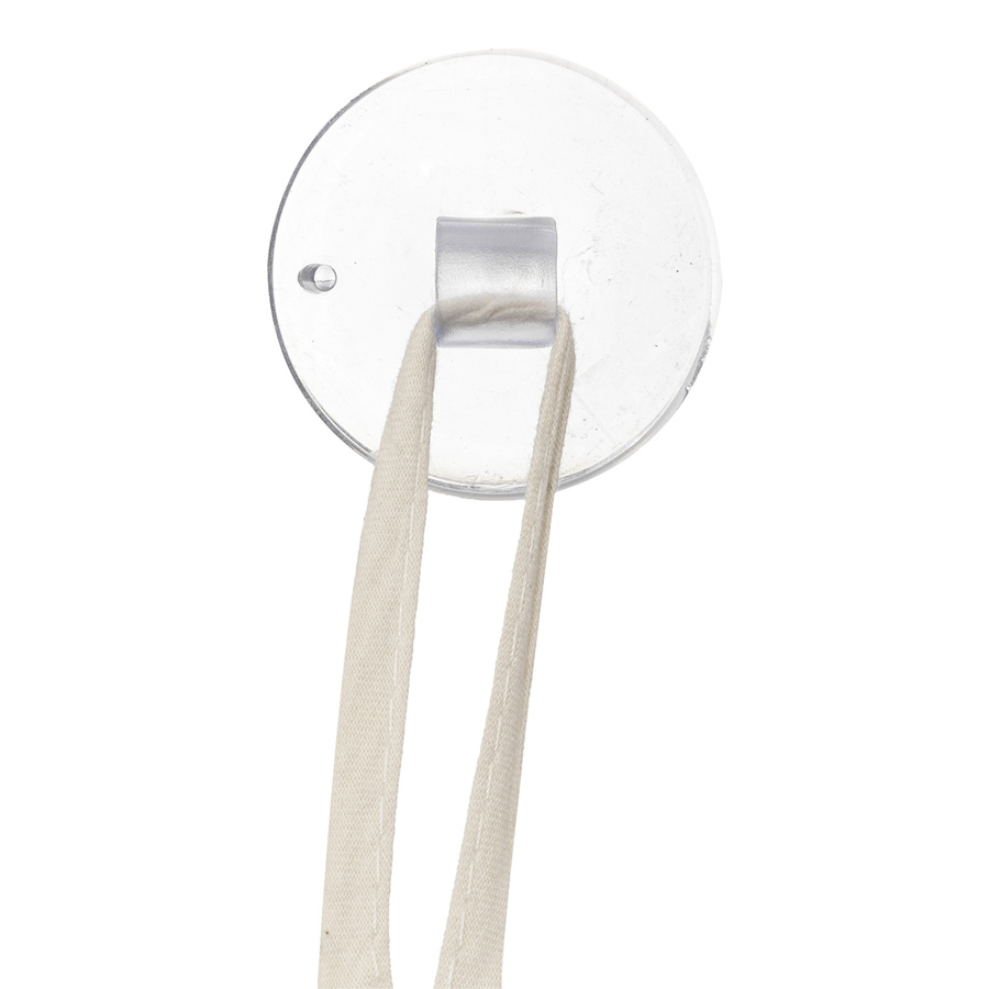 Oreiller de bain coton, fixation ventouse