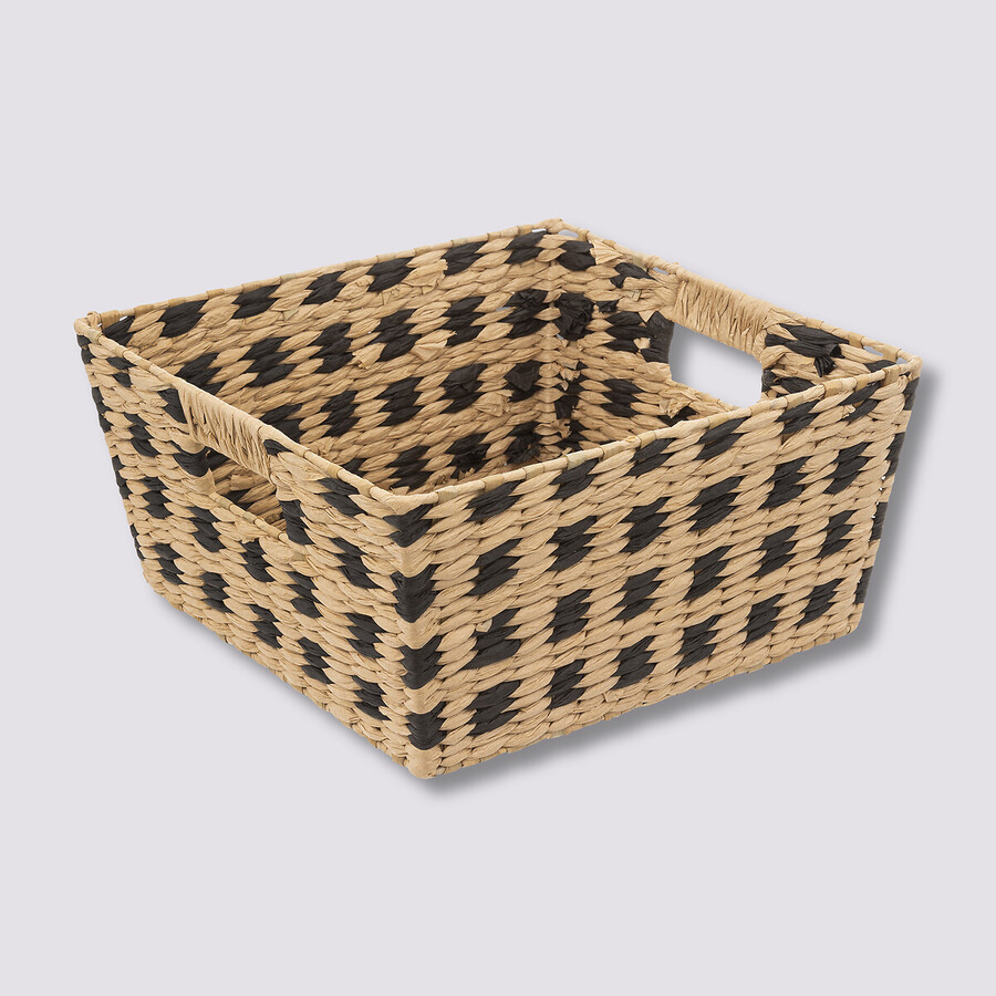 Panier 31x15 cm, noir Terre inconnue