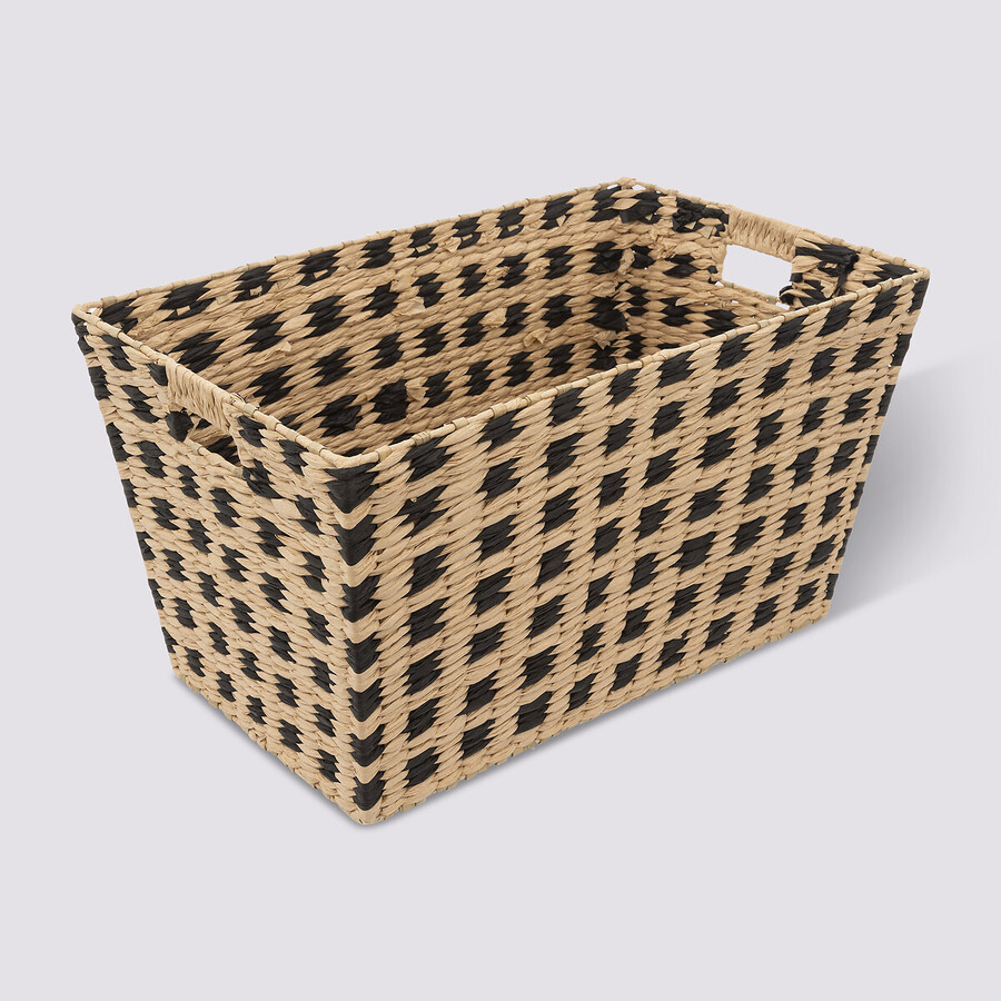 Panier 55x35 cm, noir Terre inconnue