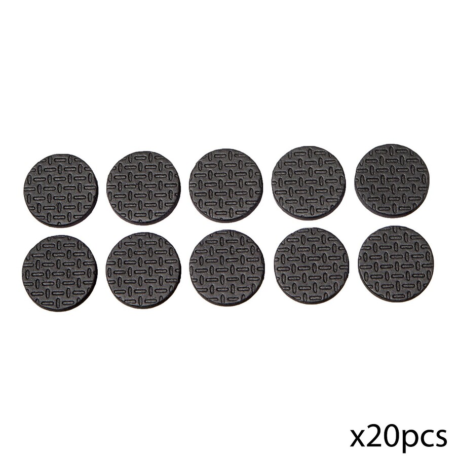 Lot de 50 patins de protection, noir 