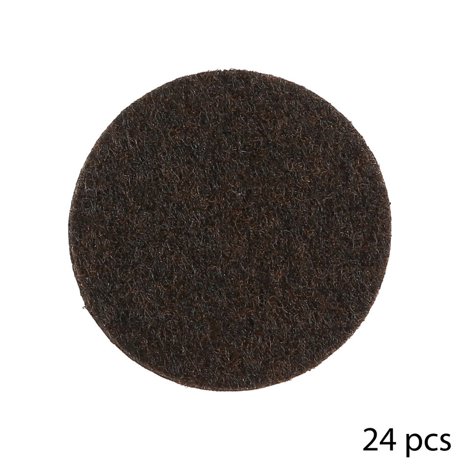 Lot de 120 patins de protection, marron 