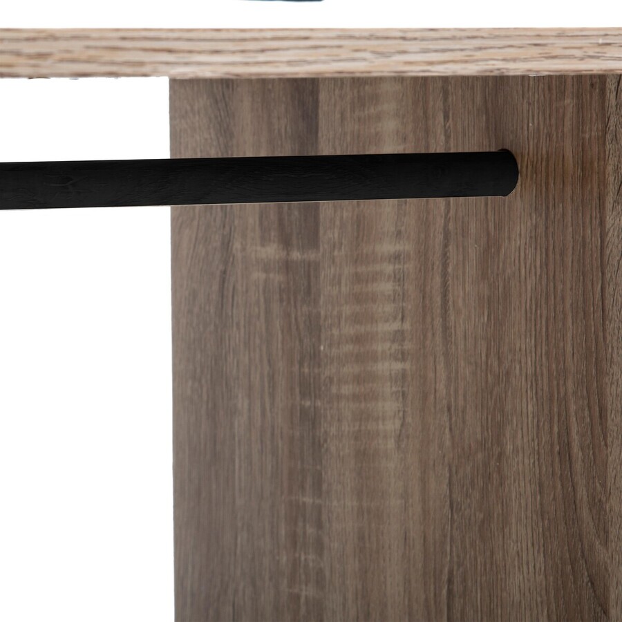 Armoire dressing penderie, effet chêne naturel Mix'n modul