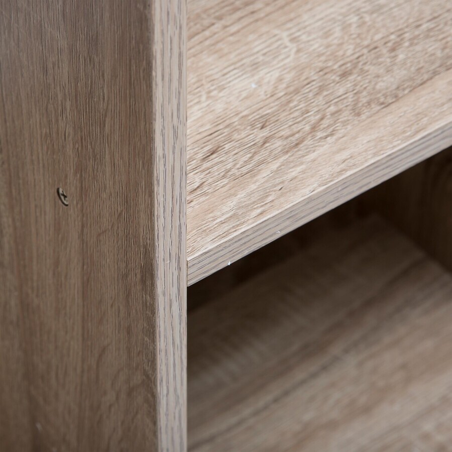 Armoire dressing penderie, effet chêne naturel Mix'n modul