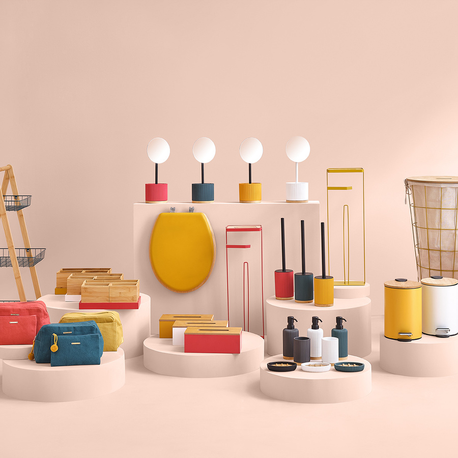 Porte-savon, blanc Modern color