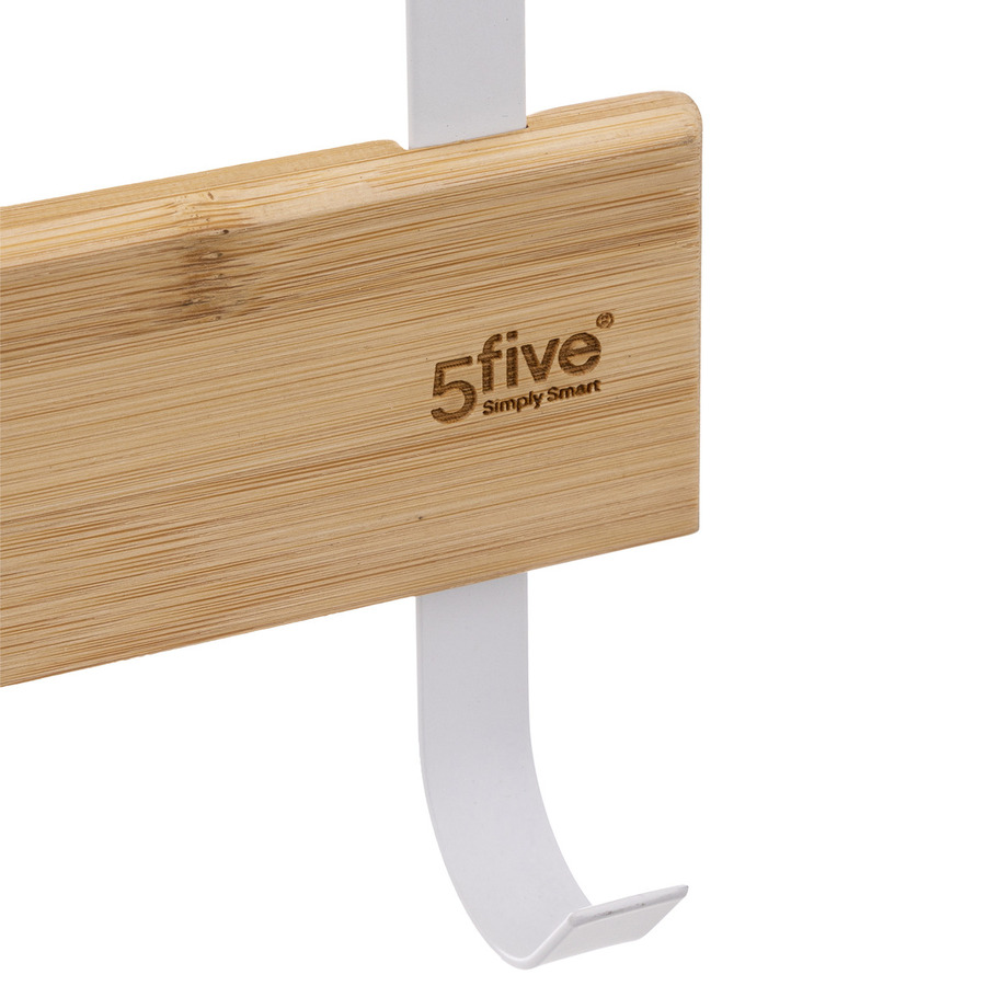 Patères accroches portes, blanc Naturéo