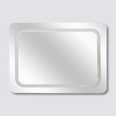 Miroir rectangle à led 65x49cm 