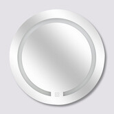 Miroir rond à led 45cm