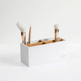 Organiseur 4 compartiments, blanc Naturéo