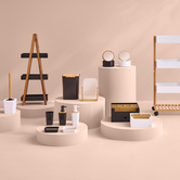 Organiseur 5 compartiments, blanc Naturéo