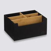 Organiseur 5 compartiments, noir Naturéo