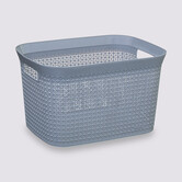 Panier en plastique 25l, gris Scandi