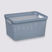 Panier en plastique 5l - gris Scandi