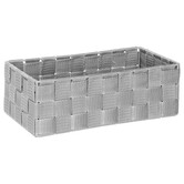 4 paniers bisauté, gris Lise