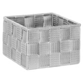 4 paniers bisauté, gris Lise