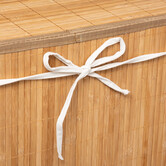 Panier à linge 60l - bambou 