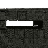 Panier à linge 30l bisauté, noir Lise