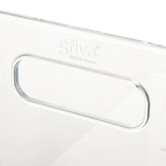 Panier plastique 15x31 cm, transparent Selena