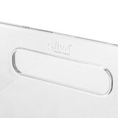 Panier plastique 31x15 cm, transparent Selena