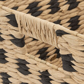 Panier 31x15 cm, noir Terre inconnue