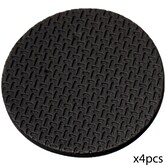 Lot de 50 patins de protection, noir 