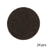 Lot de 120 patins de protection, marron 