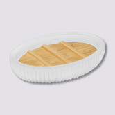 Porte-savon, blanc Modern color