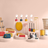 Porte-savon, noir Modern color