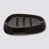 Porte-savon, noir Colorama