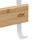 Patères accroches portes, blanc Naturéo