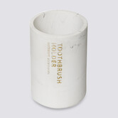 Pot à brosses à dents, blanc Léa