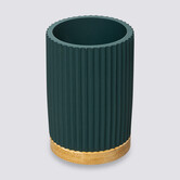 Pot à brosses à dents, bleu pétrole Modern color