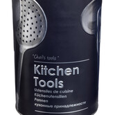 Pot à ustensiles métal, noir Black edition