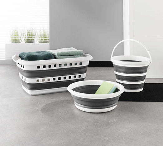 Panier-à-linge-rétractable